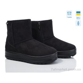 Уггі жіночі утеплені Зима 3513-1 чорний (6 пар р.37-42) "Paolla" недорого оптом від прямого постачальника