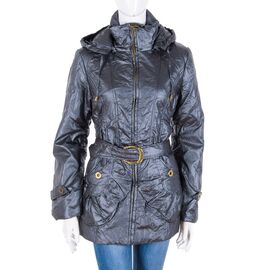 Куртка жіноча демісезонна 009-1-6 grey р.42-48 "Meisty" недорого оптом від прямого постачальника