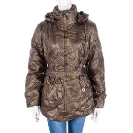 Куртка жіноча демісезонна 009-1-7 gold р.42-48 "Meisty" недорого оптом від прямого постачальника