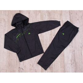 Костюм дитячий спортивний на хлопчика 18007 black-green р.8-11 "Meisty" недорого оптом від прямого постачальника