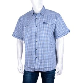 Фотография Рубашка мужская летняя A517-4 beige р.XL-5XL "Logaster" недорого оптом от прямого поставщика