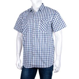 Фотография Рубашка мужская летняя A720-2 beige р.XL-5XL "Logaster" недорого оптом от прямого поставщика