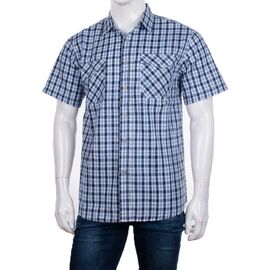 Фотография Рубашка мужская летняя A735 grey р.XL-5XL "Logaster" недорого оптом от прямого поставщика