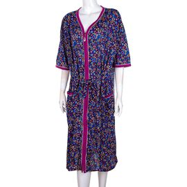 Фотография Халат женский S52 fuchsia р.10XL-18XL "Logaster" недорого оптом от прямого поставщика