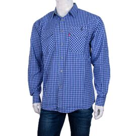 Сорочка чоловіча A78-2 purple р.XL-5XL "Logaster" недорого оптом від прямого постачальника