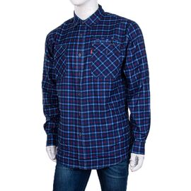Фотография Рубашка мужская A167 navy р.6XL-10XL "Logaster" недорого оптом от прямого поставщика