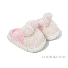 Фотография Тапки детские домашние зима SL13 pink (12 пар р.24-31) "Family" недорого оптом от прямого поставщика