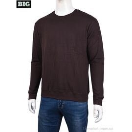 Фотография Кофта мужская Зима 3918-05-3 brown (5 шт. р.сетка XL-5XL) "BIG" недорого оптом от прямого поставщика