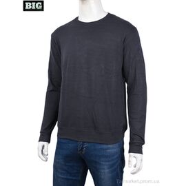 Фотография Кофта мужская Зима 3918-06-2 grey (5 шт. р.сетка XL-5XL) "BIG" недорого оптом от прямого поставщика