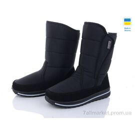 Фотография Дутики женские утепленные зима 3104 чорний (6 пар р.37-42) "Paolla" недорого оптом от прямого поставщика