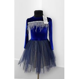 Плаття дитяче на дівчинку IB69 navy р.104-116 "iBamBino" недорого оптом від прямого постачальника