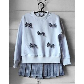 Светер Дитячий на дівчинку IB78 l.blue р.110-134 "iBamBino" недорого оптом від прямого постачальника