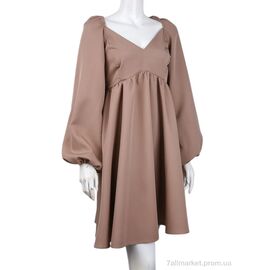 Плаття жіноче Весна/осінь 219 beige (3 шт. р.сітка46/48-58/60) "Adam&Eva" недорого оптом від прямого постачальника