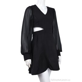 Плаття жіноче Весна/осінь 226 black (3 шт. р.сітка42-46) "Adam&Eva" недорого оптом від прямого постачальника