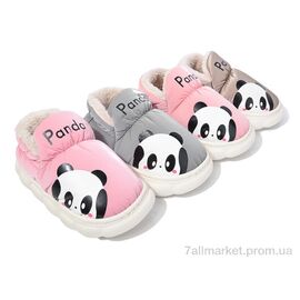 Фотография Тапки детские домашние зима JH2330 mix (12 пар р.34-37) "Lion-Lu" недорого оптом от прямого поставщика