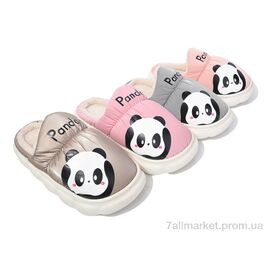 Тапки дитячі домашні Зима JH2332 mix (12 пар р.34-37) "Lion-Lu" недорого оптом від прямого постачальника