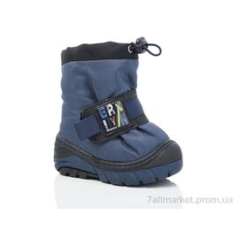 Фотография Дутики детские утепленные зима 11283C (8 пар р.19-22) "Ok Shoes" недорого оптом от прямого поставщика