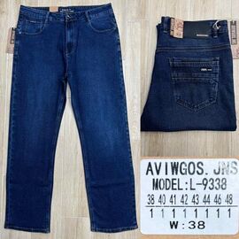 Джинси чоловічі L9338 navy р.38-48 "God Baron" недорого оптом від прямого постачальника