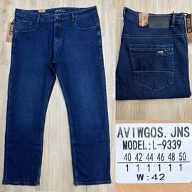 Джинси чоловічі L9339 navy р.40-50 "God Baron" недорого оптом від прямого постачальника
