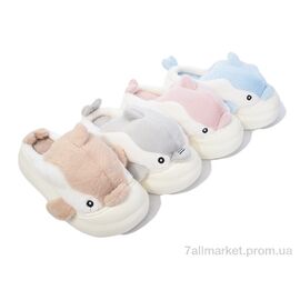 Фотография Тапки женские для дома зима 511D mix (10 пар р.36-41) "Deshman" недорого оптом от прямого поставщика