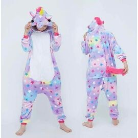 Фотография Кигуруми детский утеплённый на девочку IB92 lilac р.100-140 "iBamBino" недорого оптом от прямого поставщика