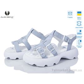 Босоніжки жіночі літні Весна/осінь 10545-45 блак.ш. (8 пар р.36-41) "Alex Bens" недорого оптом від прямого постачальника