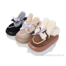 Тапки жіночі для будинку Зима 9819-1 mix (12 пар р.36-41) "Lion-Lu" недорого оптом від прямого постачальника