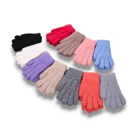 Фотография Перчатки детские на девочку 0638S р.11-13 "Serj" недорого оптом от прямого поставщика