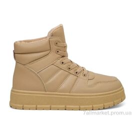 Кросівки жіночі модні Зима 248RMB03 бежевий (8 пар р.36-41) "Massmag" недорого оптом від прямого постачальника