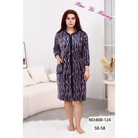 Халат жіночий 800-124 navy р.50-58 "Fili Wear" недорого оптом від прямого постачальника