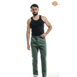 Фотография Штаны спортивные мужские утеплённые 8575 green р.48-56 "Samo" недорого оптом от прямого поставщика