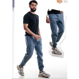 Фотография Штаны спортивные мужские утеплённые 9952 l.blue р.48-56 "Samo" недорого оптом от прямого поставщика