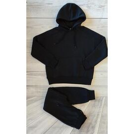 Костюм спортивний жіночий W45052N black р.48-56 "Samo" недорого оптом від прямого постачальника