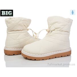 Дутики жіночі утеплені Зима 3933-H93A68-11 (8 пар р.36-41) "BIG" недорого оптом від прямого постачальника