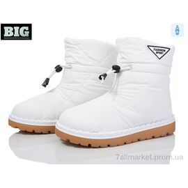 Дутики жіночі утеплені Зима 3933-H93A70-1 (8 пар р.36-41) "BIG" недорого оптом від прямого постачальника