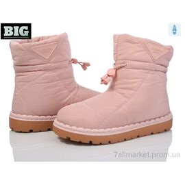 Дутики жіночі утеплені Зима 3933-H93A70-3 (8 пар р.36-41) "BIG" недорого оптом від прямого постачальника