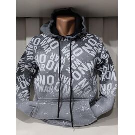 Фотография Худи мужской 1519 grey р.S-2XL "RING" недорого оптом от прямого поставщика