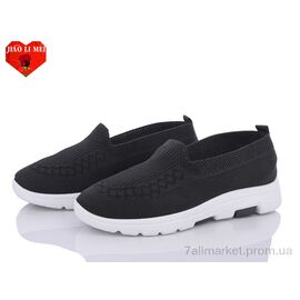 Сліпони жіночі тканинні Літо B36-1 (8 пар р.37-41) "Jiao Li Mei" недорого оптом від прямого постачальника