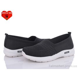 Сліпони жіночі тканинні Літо B32-1 (8 пар р.37-41) "Jiao Li Mei" недорого оптом від прямого постачальника