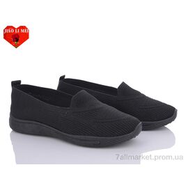 Сліпони жіночі тканинні Літо B51-1 (8 пар р.37-41) "Jiao Li Mei" недорого оптом від прямого постачальника