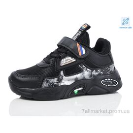 Фотография Кроссовки детские модные Весна/осень 261-1 LED (8 пар р.26-31) "Xifa kids" недорого оптом от прямого поставщика