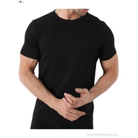 Футболка чоловіча Літо FB0290G black (3XL) (1 шт. р.сіткаOne size) "NOVA VIDNOVA" недорого оптом від прямого постачальника