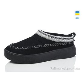 Уггі жіночі утеплені Зима 18-01 чорний (6 пар р.37-41) "Крок" недорого оптом від прямого постачальника