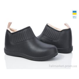 Калоші жіночі Весна/осінь 7009 чорний (8 пар р.37-41) "Golden Lion" недорого оптом від прямого постачальника