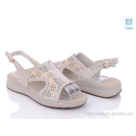 Босоніжки жіночі літні Літо 878 khaki (8 пар р.36-41) "Захар-Gold" недорого оптом від прямого постачальника