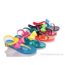 Фотография Босоножки женские летние Лето 206 (12 пар р.36-41) "Elmob" недорого оптом от прямого поставщика