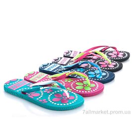 Фотография Шлепки женские облегченные Лето N6001 (12 пар р.36-40) "Elmob" недорого оптом от прямого поставщика