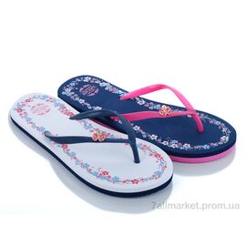 Фотография Шлепки женские облегченные Лето V1488 mix (24 пар р.36-41) "Elmob" недорого оптом от прямого поставщика