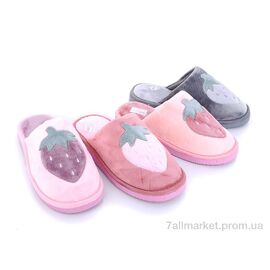 Фотография Тапки женские для дома Весна/осень A03 mix (12 пар р.36-41) "Elmob" недорого оптом от прямого поставщика