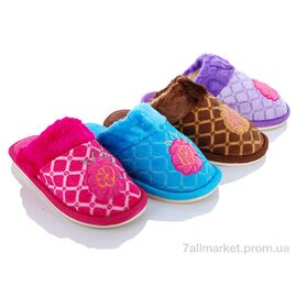 Фотография Тапки женские для дома Весна/осень A18 mix (12 пар р.36-41) "Elmob" недорого оптом от прямого поставщика